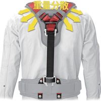 TJMデザイン タジマ セフサスペンダーA フリーサイズ 赤 SFSAF-RE 1個(1着) 682-9934（直送品）