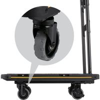 TJMデザイン タジマ セフ台車交換用折畳みキャスター前輪セット CT-DHTORCF 1組(2個) 682-9942（直送品）