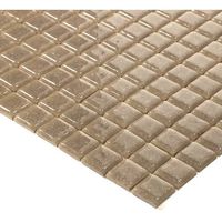 エービーシー商会 ABC モザイクタイル シーズン Aー135 ブラウニーグレー(20シート入り) 1箱 695-5940（直送品）