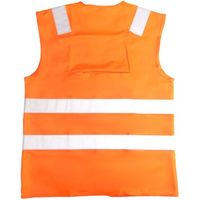 ミズケイ JIS規格 ENベスト オレンジ LL 3120004 1枚 477-3192（直送品）