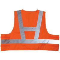 ミズケイ JIS規格ショート丈ベスト オレンジ 3120006 1枚 530-2880（直送品）