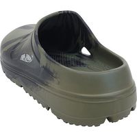 喜多 柔らかいリカバリーサンダル(サボタイプ) EVAラバー グリーンマーブル LL(26.5~27.0) SK4910-GRM-LL 1足（直送品）