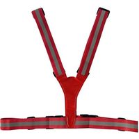 ミズケイ 伸縮Y型ベスト レッド 5941254 1枚 629-6938（直送品）