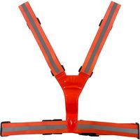 ミズケイ 伸縮Y型ベスト オレンジ 5941252 1枚 629-6805（直送品）