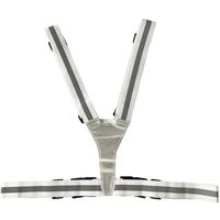 ミズケイ 伸縮Y型ベスト ホワイト 5941258 1枚 629-5843（直送品）