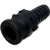 岩崎製作所 IWA 樹脂製 I・LOK(アイロック)レバーカップリング ホースシャンクアダプター(TypeーE) 37E032P-Y 1個（直送品）