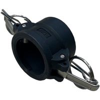 岩崎製作所 IWA 樹脂製 I・LOK(アイロック)レバーカップリング ダストキャップ(TypeーG) 37G020P-Y 1個（直送品）