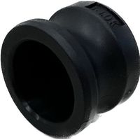 岩崎製作所 IWA 樹脂製 I・LOK(アイロック)レバーカップリング ダストプラグ(TypeーH) 37H040P-Y 1個（直送品）