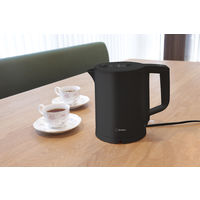 ドリテック 電気ケトル「ピタポット」0.8L ブラック PO-377BK 1個