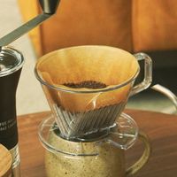 コーヒードリッパー(2～4杯分) クリア LAKOLE/ラコレ