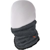 喜多 ネックウォーマー フェイスガード付ネックウォーマー(裏ボア) ブラック フリー NO8670-BK-F 1枚 693-6471（直送品）