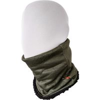 喜多 ネックウォーマー フェイスガード付ネックウォーマー(裏ボア) グリーン フリー NO8670-GRN-F 1枚 693-6504（直送品）