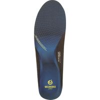 喜多 インソール ジェルインソールプラス COOLMAX ブルー フリー(25.0~28.0) NO6990-BLU-F 1セット(10足)（直送品）