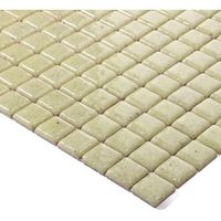 エービーシー商会 ABC モザイクタイル シーズン Aー125 ペールイエロー(20シート入り) 1箱 695-6398（直送品）