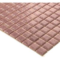 エービーシー商会 ABC モザイクタイル シーズン Bー116 ライトパール(20シート入り) 1箱 695-5919（直送品）