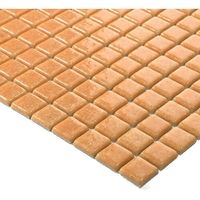 エービーシー商会 ABC モザイクタイル シーズン Cー120 アプリコット(20シート入り) 1箱 695-5932（直送品）