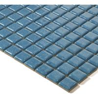 エービーシー商会 ABC モザイクタイル シーズン Cー167 スカイブルーダーク(20シート入り) 1箱 695-5909（直送品）