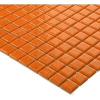 エービーシー商会 ABC モザイクタイル シーズン Gー2 オレンジ(20シート入り) 1箱 695-5939（直送品）