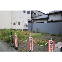 ミツギロン チェーンスタンドカバー3本組 駐車禁止 SF-94-01 1組(3本) 699-2429（直送品）