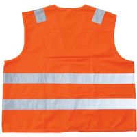 ミズケイ JIS規格 ENベスト オレンジ M 3120003 1枚 477-3190（直送品）