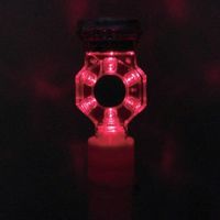 ミズケイ LED工事灯 カラーコーンカバー付 8201011 1個 477-3188（直送品）