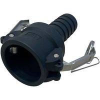 岩崎製作所 IWA 樹脂製 I・LOK(アイロック)レバーカップリング ホースシャンクカプラー(TypeーC) 37C032P-Y 1個（直送品）