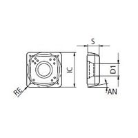 京セラ チップ SPMT090304ENーGM:PR1835 1セット(10ケ)（直送品）