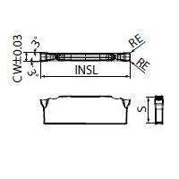 京セラ チップ GZM3020Nー025PM:PR2015 1セット(10ケ)（直送品）