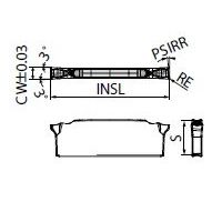 京セラ チップ GZM3020Rー025PMー6D:PR2035 1セット(10ケ)（直送品）