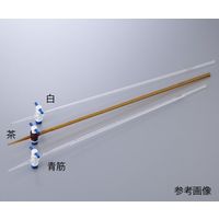 アズワン ビュレット テフロン(R)コック付き 白 50mL 校正証明書付 1-8578-03-20 1本（直送品）