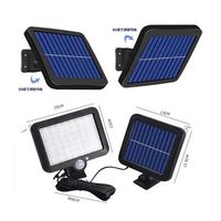 Trimate ソーラーセンサーライト TR-SL001-BK 1個 69-3862-56（直送品）