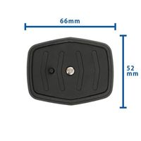 ベルボン スペアシュー QBー4W 68-7034-98 1個（直送品）