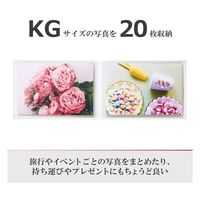 ハクバ写真産業 ハクバ Pポケットアルバム CP KG(ハガキ)サイズ 横 20枚収納 ローズブーケ APCPYKGRBQ 1冊（直送品）