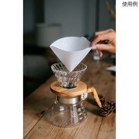 HARIO V60用ペーパーフィルター 02W 1ケース(100枚×5箱入) VCF-02-100WK 1ケース(500枚)（直送品）
