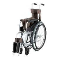 アズワン 自走式車いす 標準(介助ブレーキ無) NVO-0 1台 8-900-01（直送品）