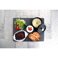 南海通商 プレイスマット 40×30cm スレート ランチョンマット 397355 1個（直送品）