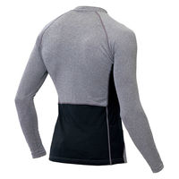 アイトス コンプレスフィット長袖シャツ モクグレー L 10610-104-L 10610 1枚（直送品）