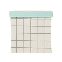 (HOUSEHOLD GOODS)畳めるBOX 30×30cm ブラウン studio CLIP