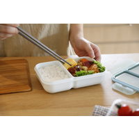 汁漏れしにくい弁当箱 抗菌ライスボーイ 700mL グリーン 1個 抗菌仕様 電子レンジ可 食洗機可 シービージャパン