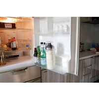 冷蔵庫に入れられる密閉米びつボトル 1kg 1個 フタが計量カップになる 目盛り付き シービージャパン