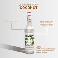 業務用 割り材 モナン ココナッツ・シロップ 700ml 1本 MONIN 割材 ドリンクベース フレーバーシロップ