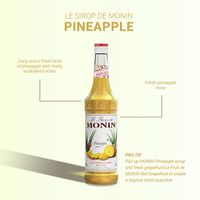 業務用 割り材 モナン パイナップル・シロップ 700ml 1本 MONIN 割材 ドリンクベース フレーバーシロップ