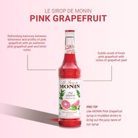 業務用 割り材 モナン ピンクグレープフルーツ・シロップ 700ml 1本 MONIN 割材 ドリンクベース フレーバーシロップ