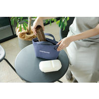 保冷ランチトートバッグ maneuver S 3L ブルー 1個 お弁当 シービージャパン