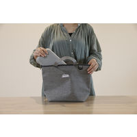 保冷ランチトート BOCCA 8L アッシュグレー 1個 お弁当 内側アルミ保冷仕様 シービージャパン