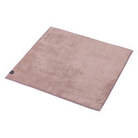 カラリミオ 毎日使える吸水バスマット 70×70cm パープル 1セット（１枚×3）マイクロファイバー シービージャパン