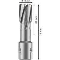 BOSCH 磁気ボール盤用超硬カッター 2608577485 1個（直送品）