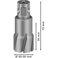 BOSCH 磁気ボール盤用超硬カッター 2608577491 1個（直送品）