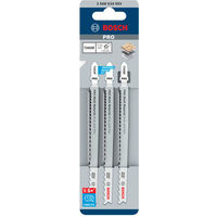 BOSCH ジグソーブレード(3本) T-345XF 1パック（直送品）