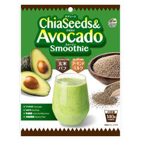 チアシード＆アボカド スムージー 1セット（1袋（140g）×3） 水や牛乳で溶かすだけ ユニマットリケン